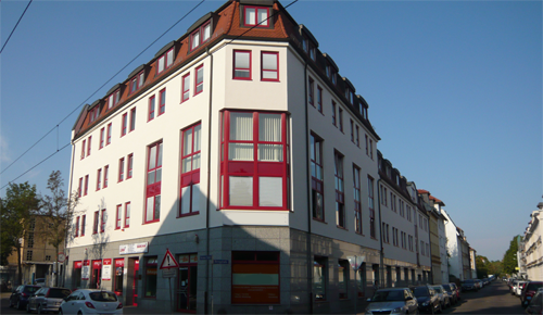 Unser Firmensitz in der Mockauer Str. 95, Leipzig