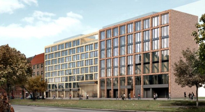 Neubau eines Hotel- und Bürogebäudes mit Tiefgarage, Berlin