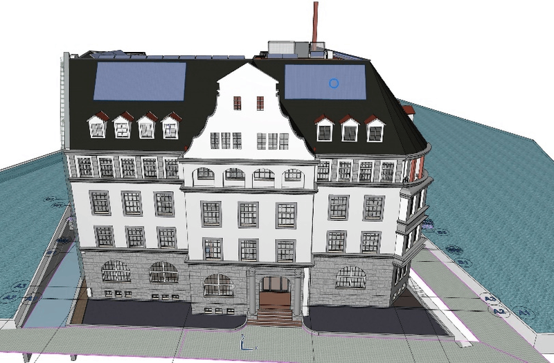 Visualisierung Verwaltungsgebäude der GIZ, Berlin